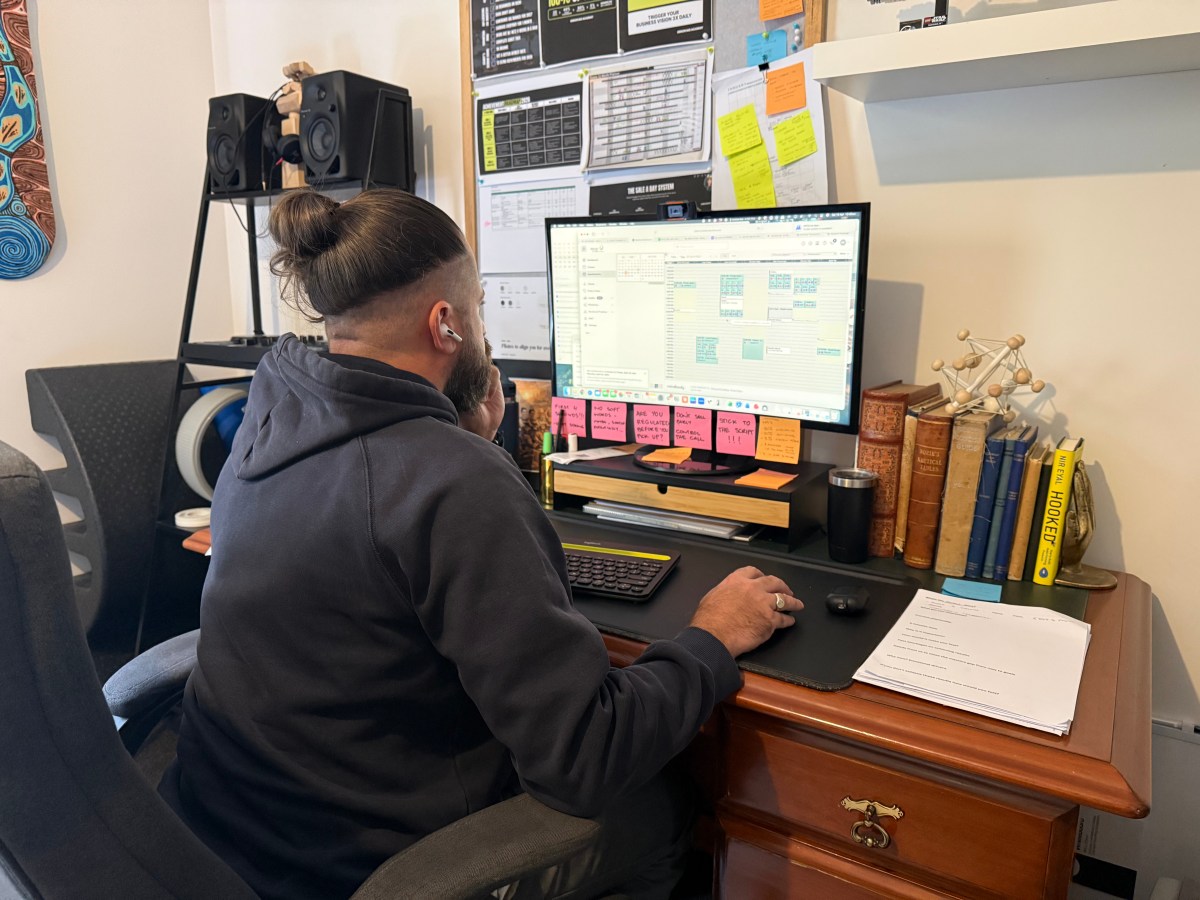 Stuck at the desk…. I’ve got your&nbsp;back